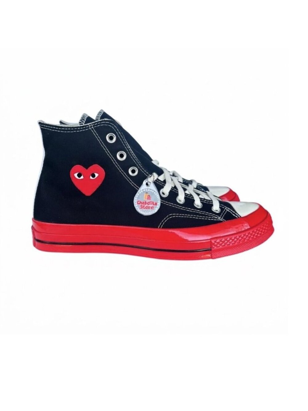 ✨Converse Chuck 70 Hi Comme Des Garçons Play 10 Men Shoes Sneakers Black A01793C